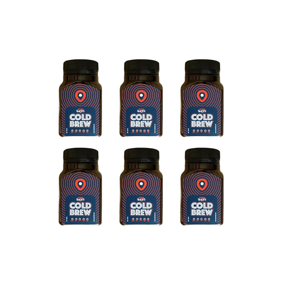 Cold Brew Soğuk KahveRawShots Cold Brew 125ml Soğuk Kahve 6'lı Shot Set
