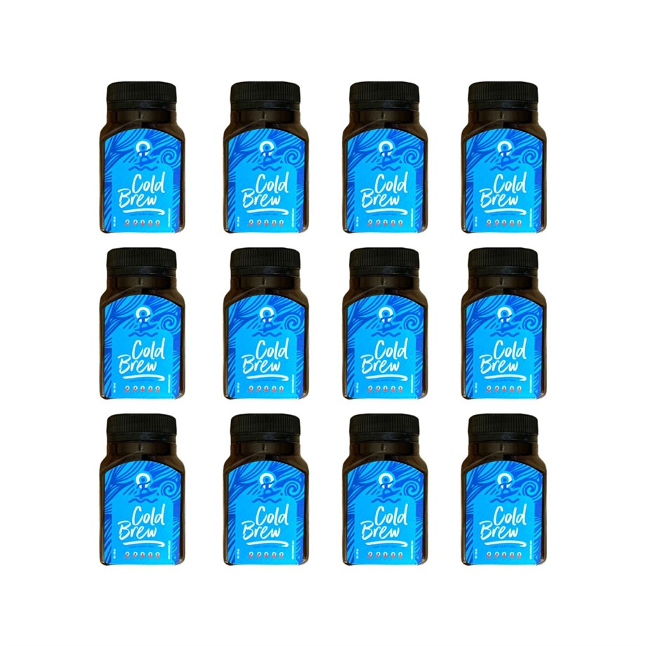 Cold Brew Soğuk KahveRawShots Cold Brew 125ml Yaz Serisi Soğuk Kahve 12'li Shot Set