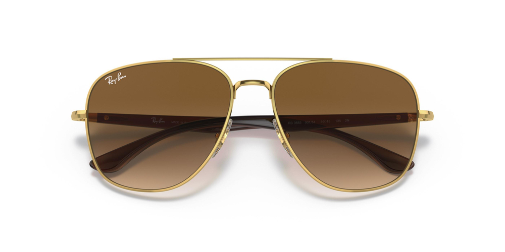 RAY-BAN 0RB3683 001/51 59 UNİSEX Güneş gözlükleri