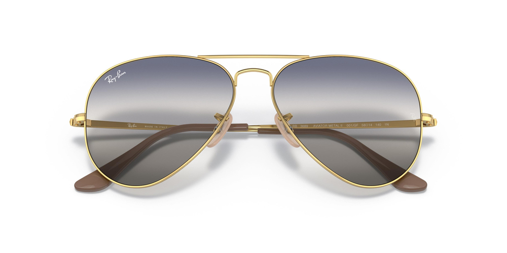 RAY-BAN 0RB3689 001/GF 55 UNİSEX Güneş gözlükleri