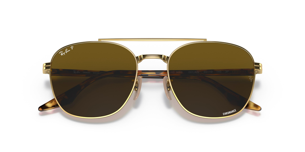 Ray-Ban 3688 001/AN 55 UNİSEX Güneş gözlükleri