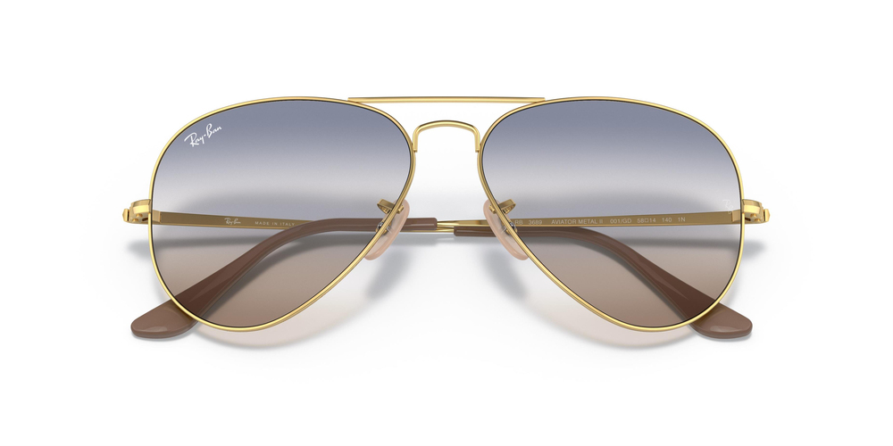 Ray-Ban  RB 3689 001/GD 58 UNİSEX Güneş gözlükleri