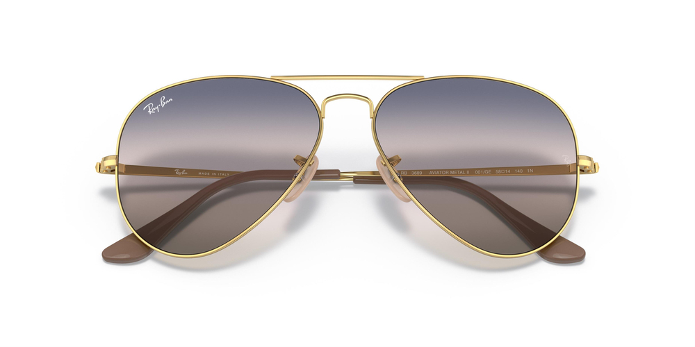 Ray-Ban  RB 3689 001/GE 55 UNİSEX Güneş gözlükleri