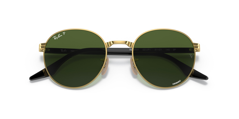 Ray-Ban 3691 001/P1 51 UNİSEX Güneş gözlükleri