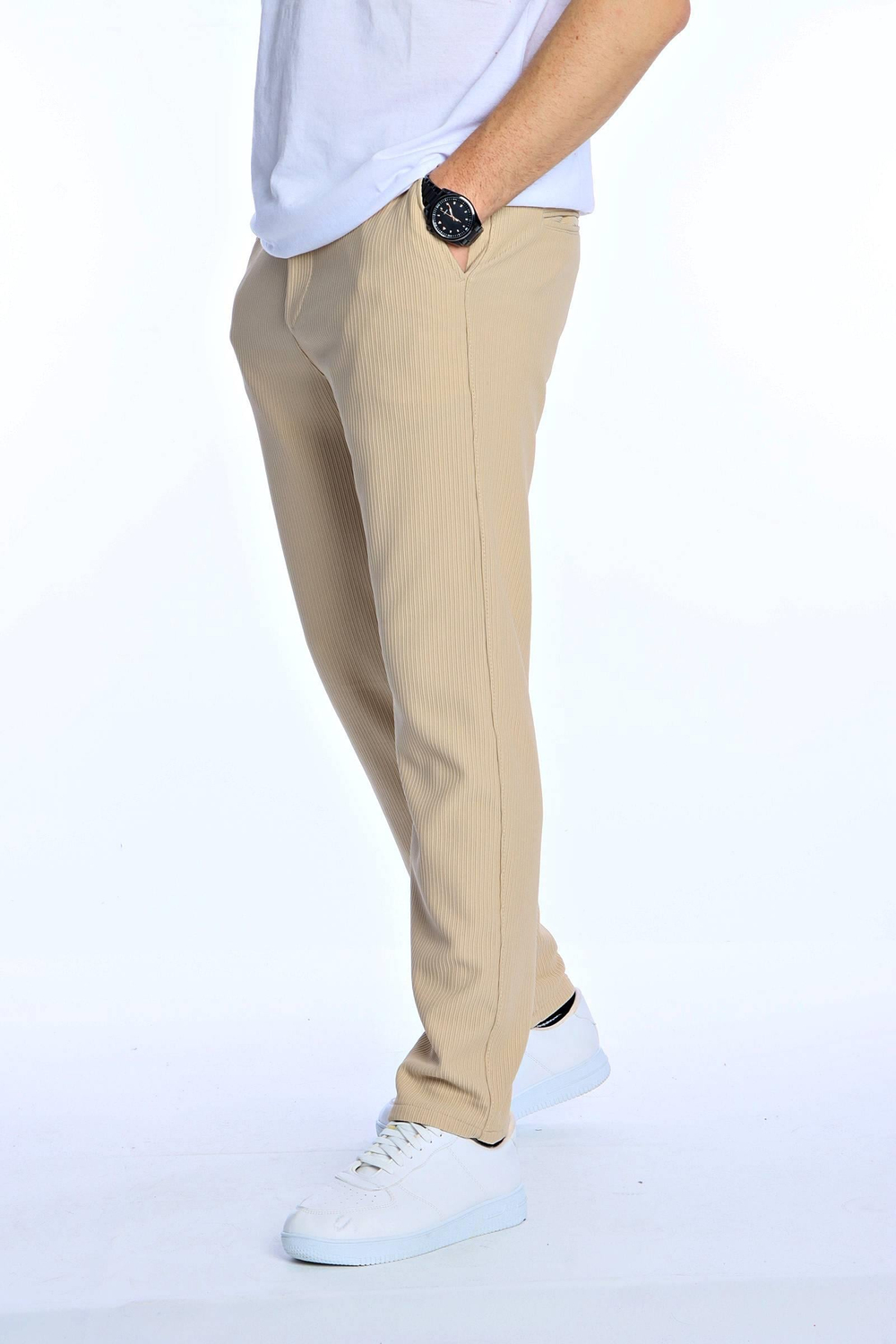 Ars 1211 Fitilli Jogger Pantolon Bej