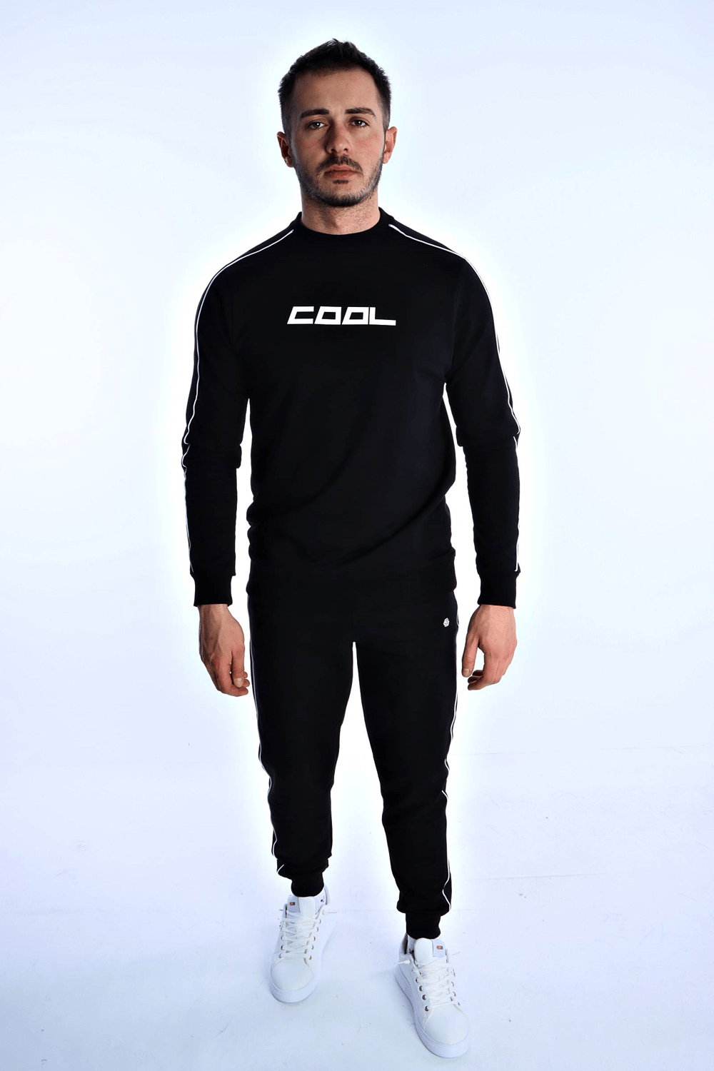 Coolstyle 3418 Çift Kıl Biyeli Takım Siyah