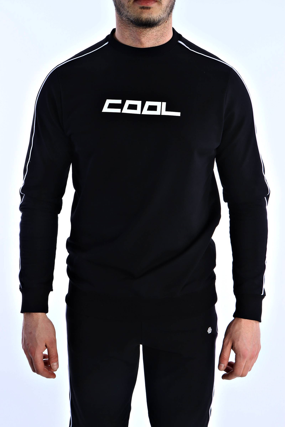 Coolstyle 3418 Çift Kıl Biyeli Takım Siyah