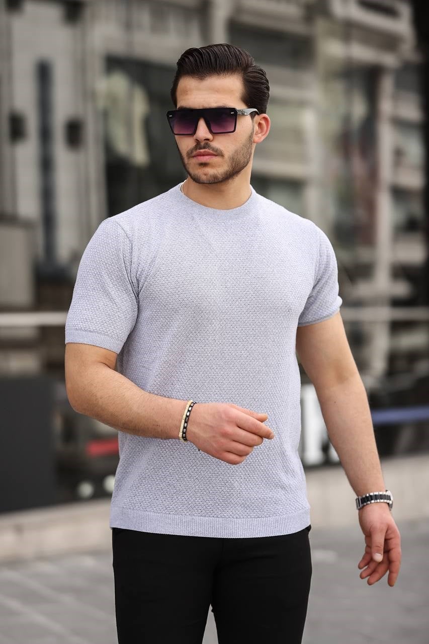 Tmb Nopen Triko Tişört Açık Gri