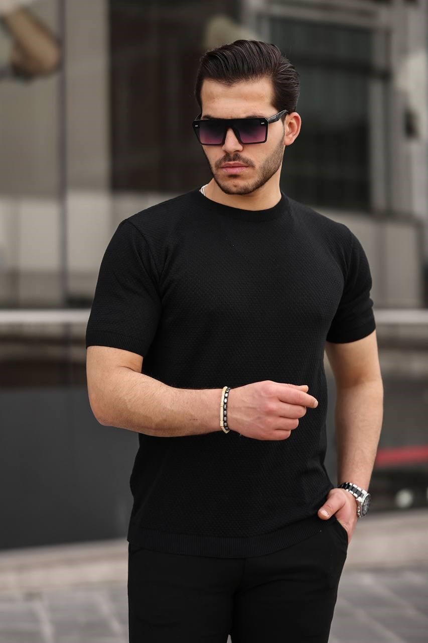 Tmb Nopen Triko Tişört Siyah