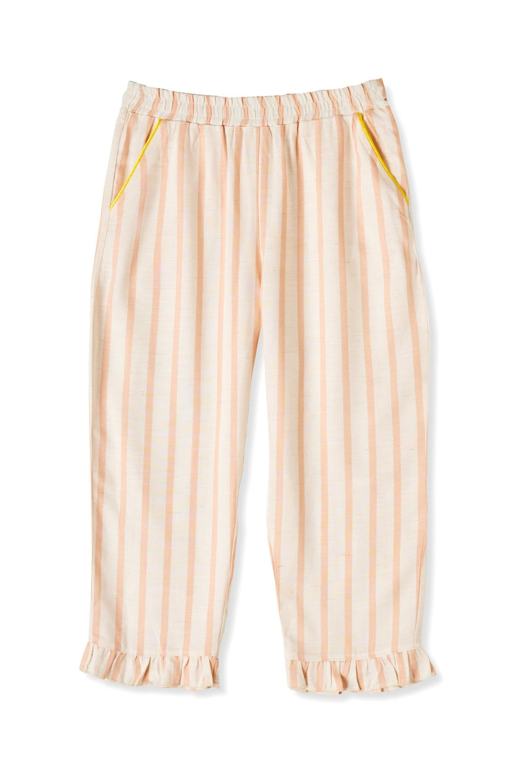 Girls Striped Woven Sweatpants