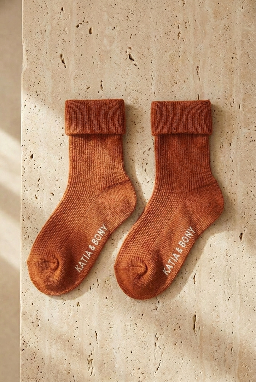 Childrens 3-Piece Pack Socket Socks Brown Mixed