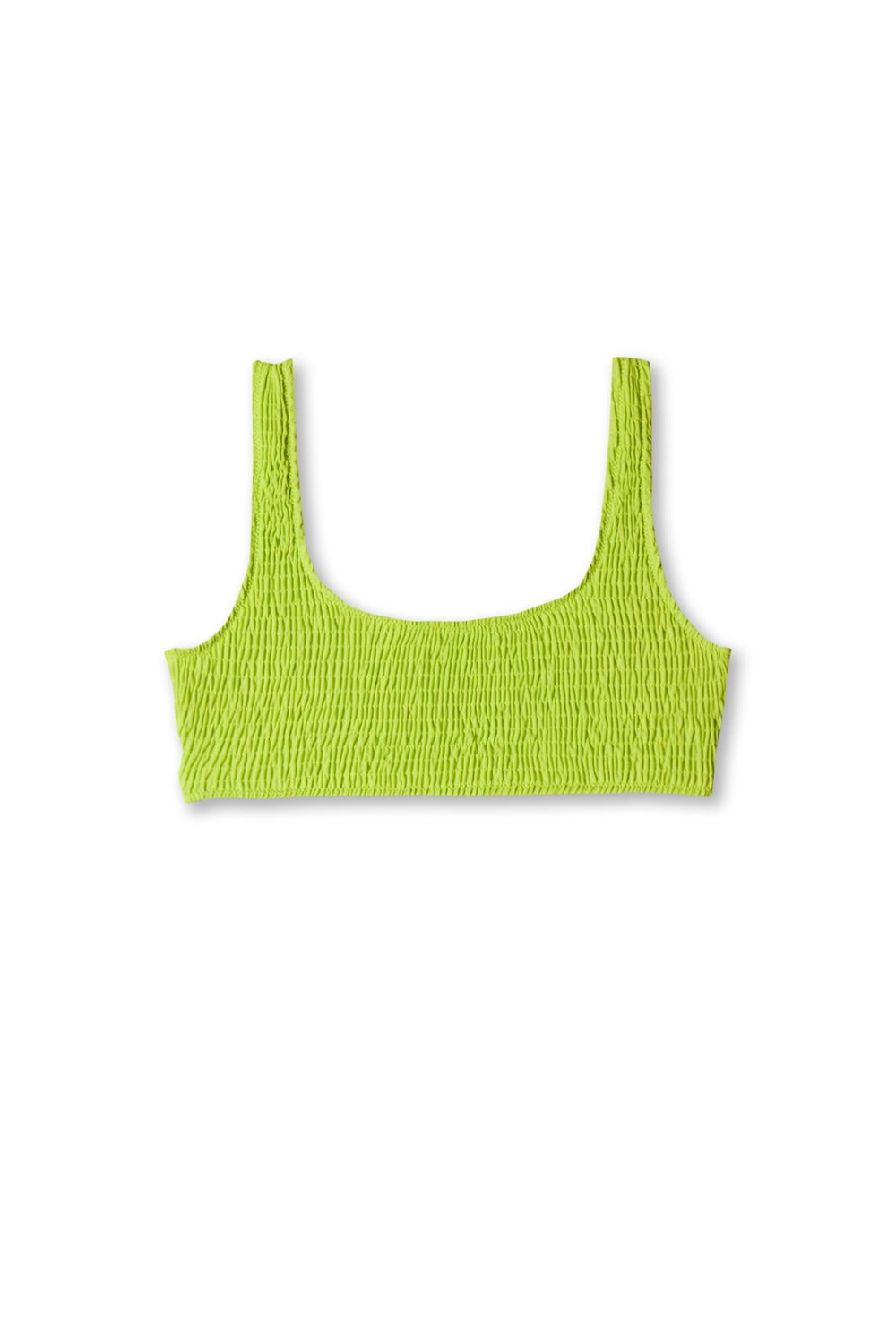 Womens Lime Colored Gype Bikini Top