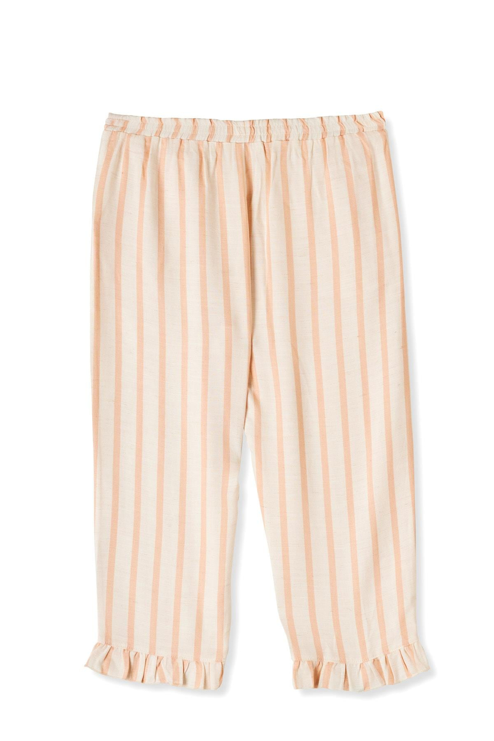 Girls Striped Woven Sweatpants