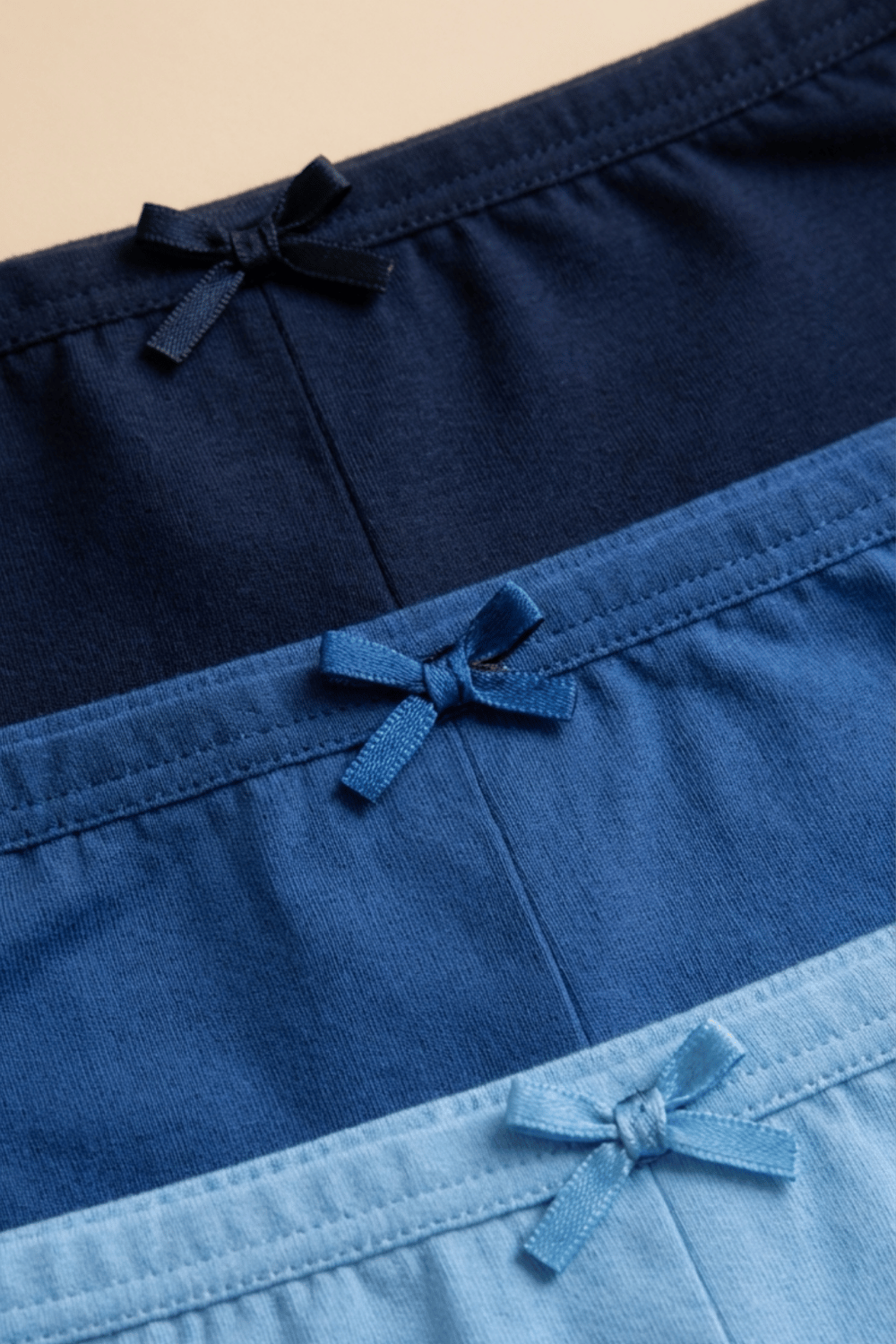 5li Paket Basic Kız Çocuk Boxer Çok Renkli