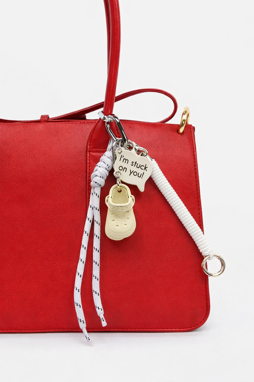 Slipper Charm Keychain