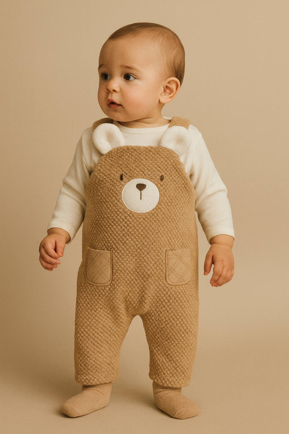 22512G1002 TEDDY BEBEK TULUM Kahverengi