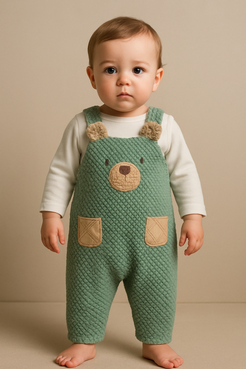 22512G1002 TEDDY BEBEK TULUM Yeşil