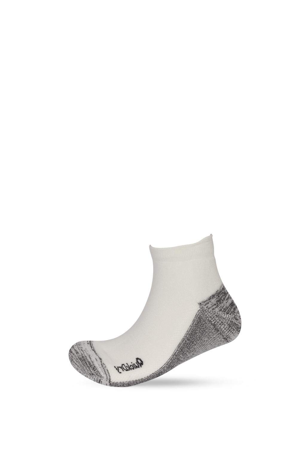 2li Paket Erkek Golf Patik Çorap Beyaz/Beyaz