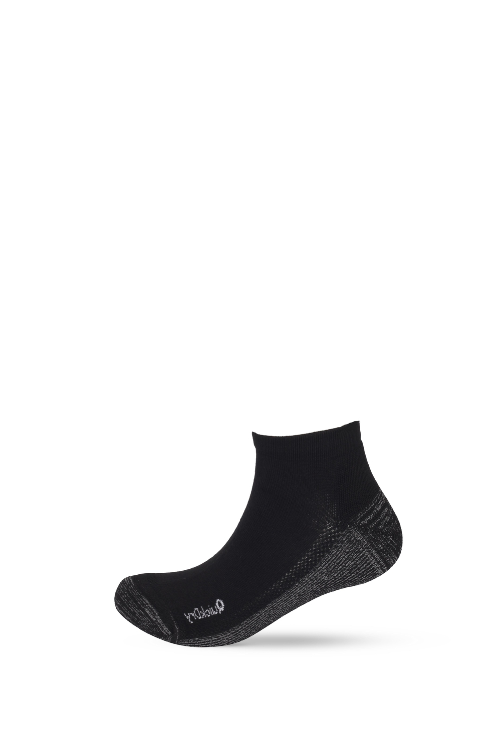 2li Paket Erkek Golf Patik Çorap Siyah/Siyah