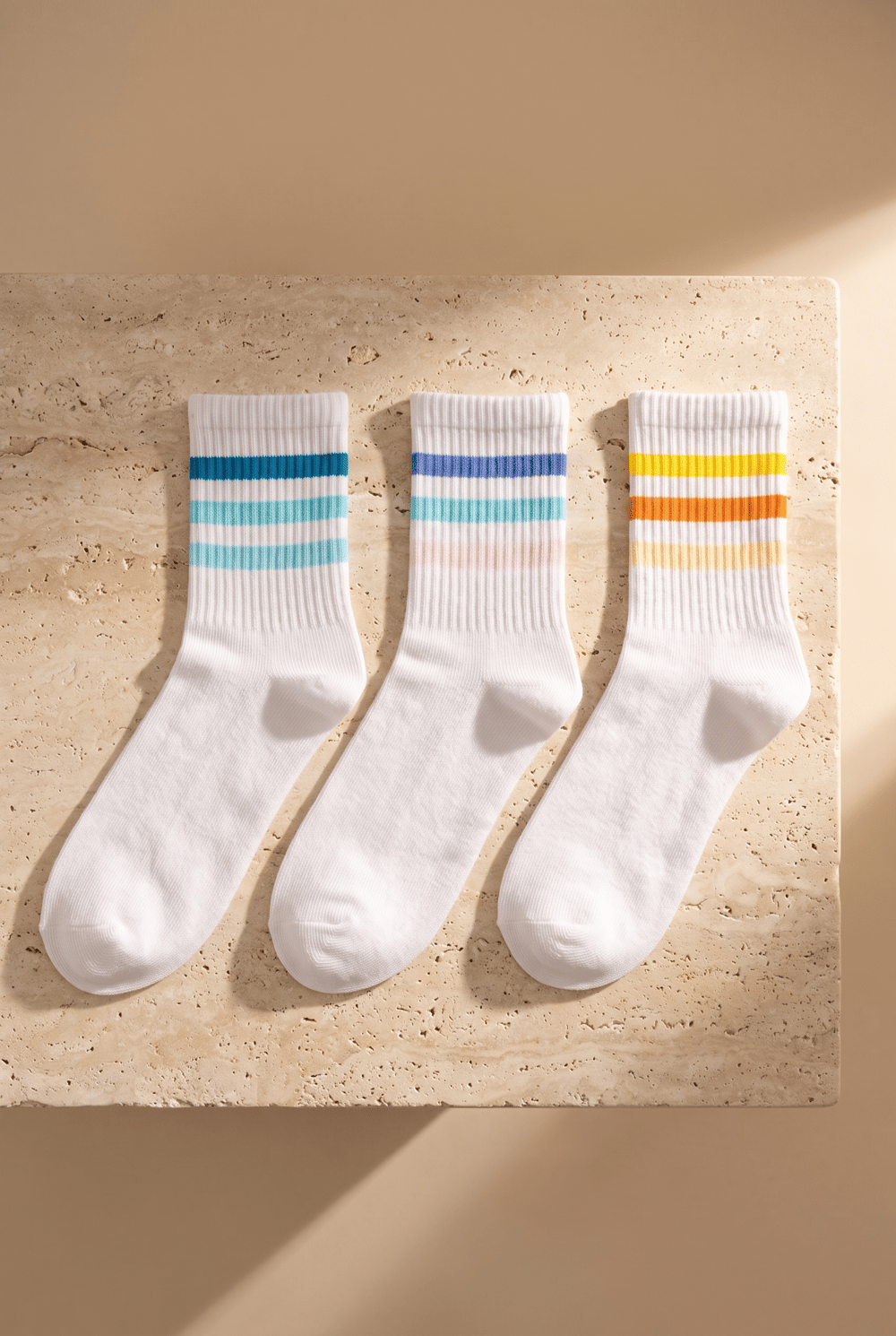 3-Piece Womens Sock Socks Mix