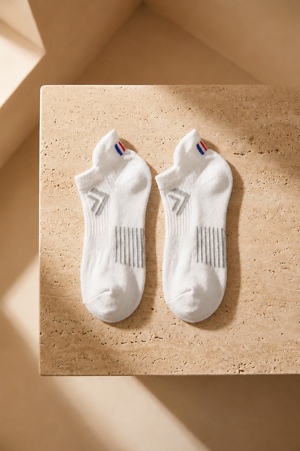 3lü Paket Golf Unisex Step Çorap White/White/White