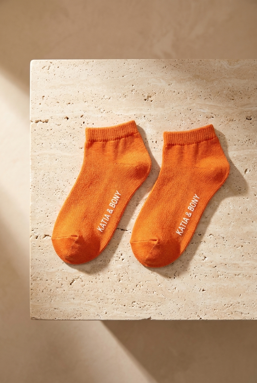 4lü Paket Çocuk Baskılı Kırmızı Beyaz Çizgili Patik Çorap