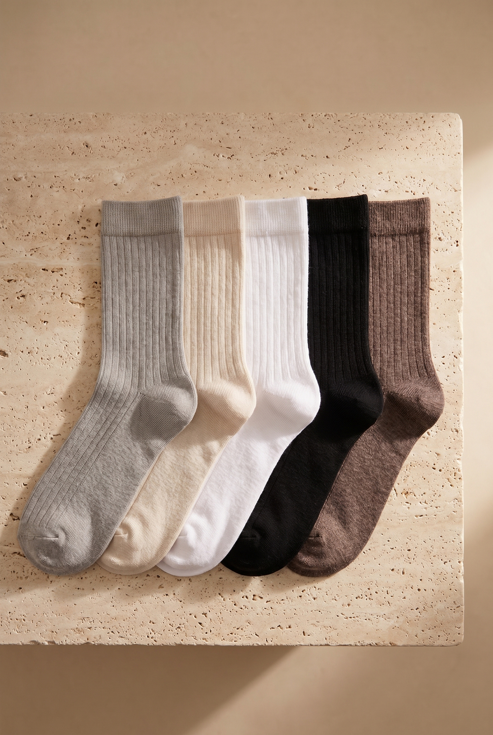 5li Paket Unisex Soket Çorap 