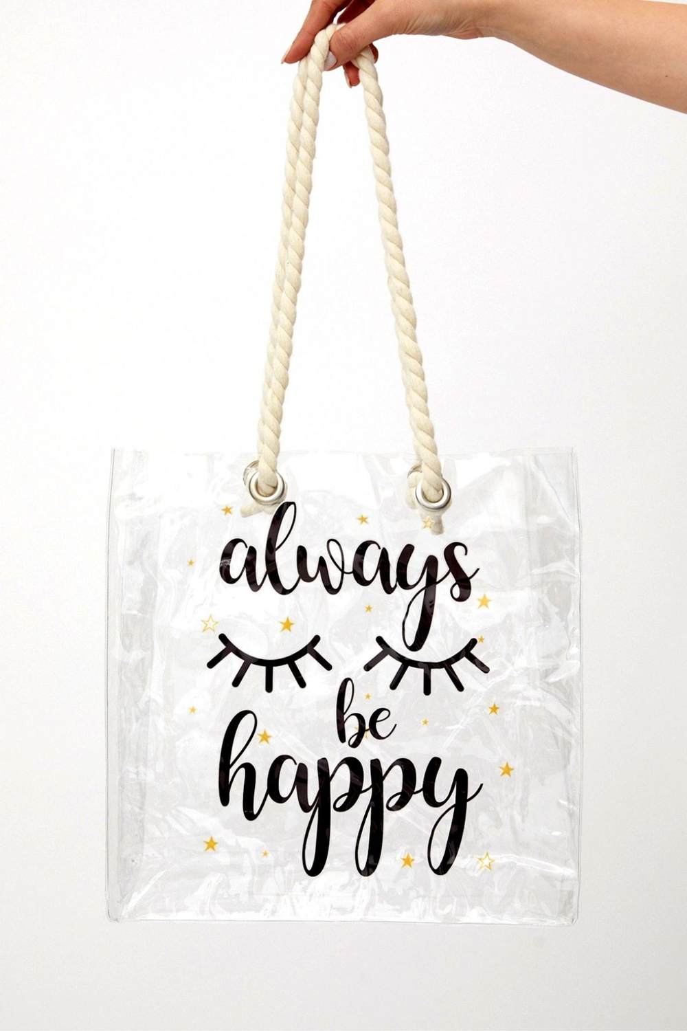 Always Be Happy Kız Çocuk Çanta ŞEFFAF