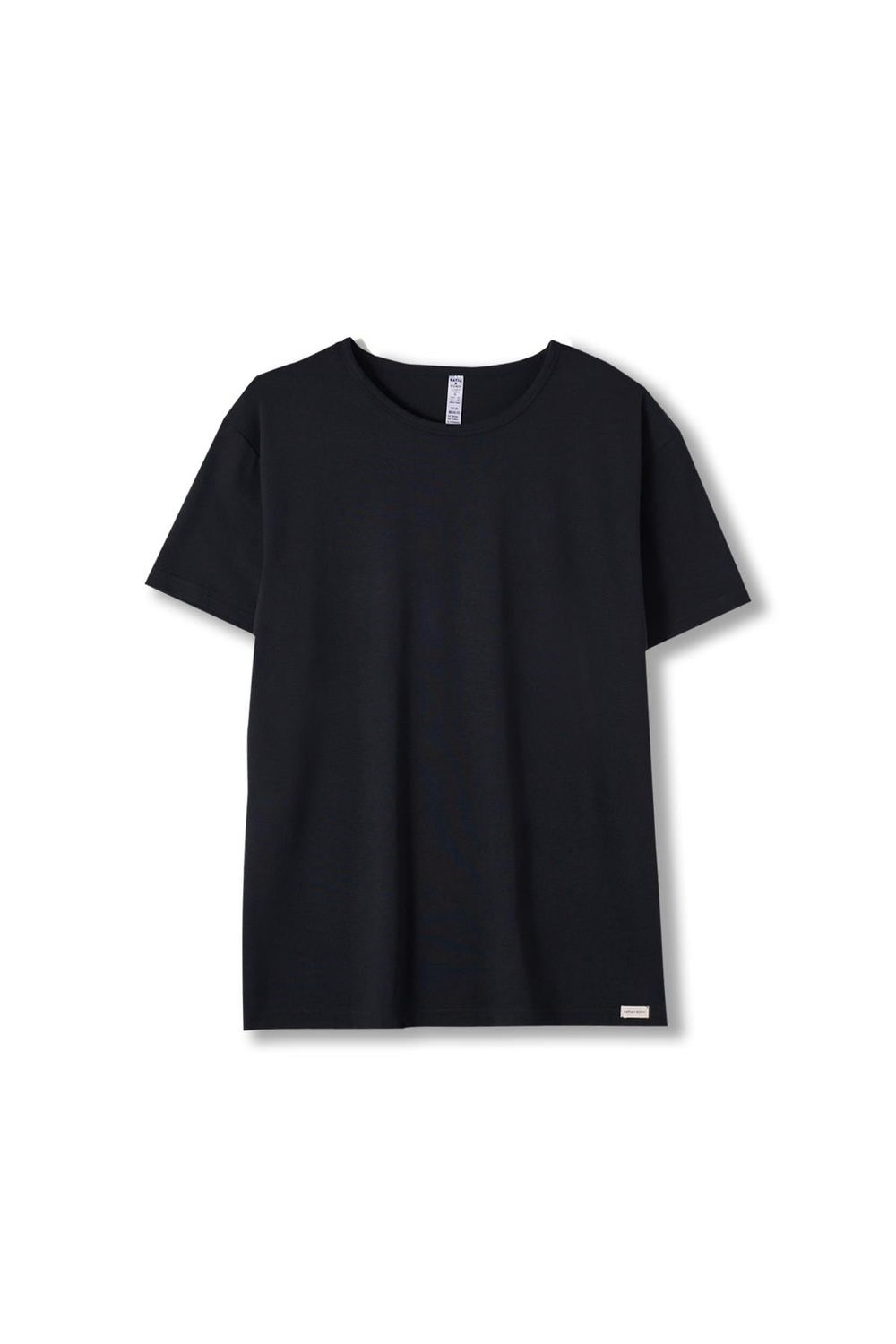 Basic Modal O  Yaka Erkek Tshirt Siyah