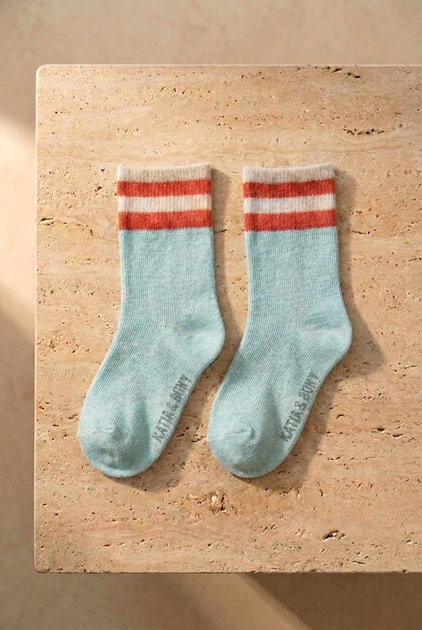 Baby 5-Piece Striped Sock Socks
