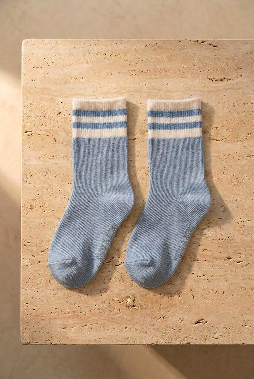 Baby 5-Piece Striped Sock Socks