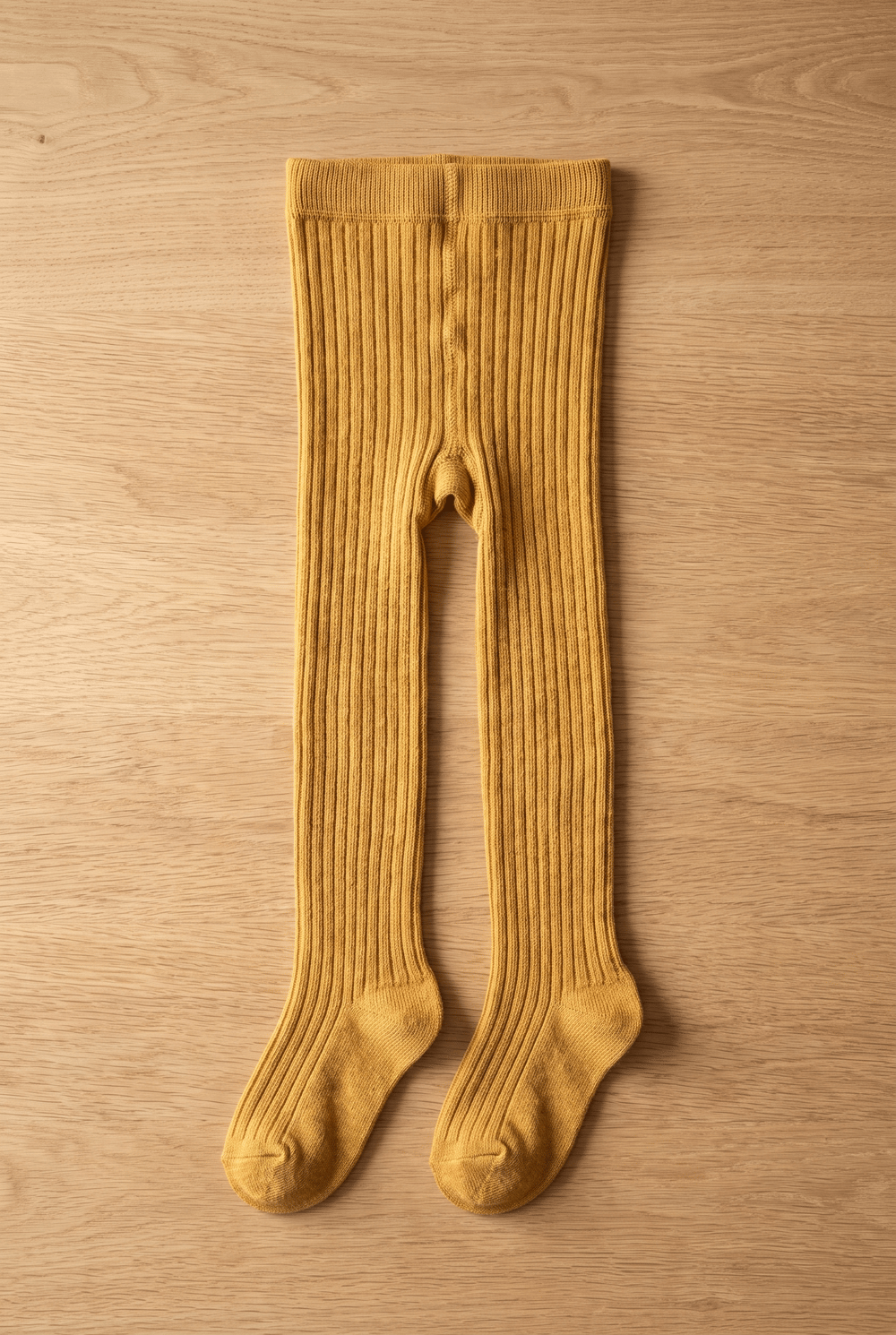 Baby Derby Cotton Pantyhose Camel