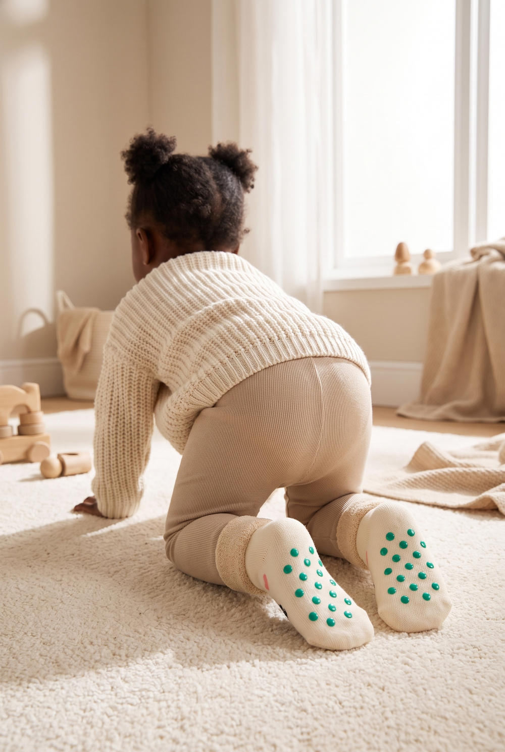 Baby Animal Patterned Towel Socket Socks