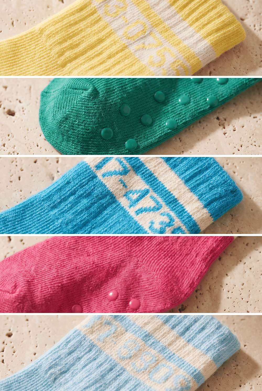 Baby Pantone Colored Socket Socks İn A Box Of 5