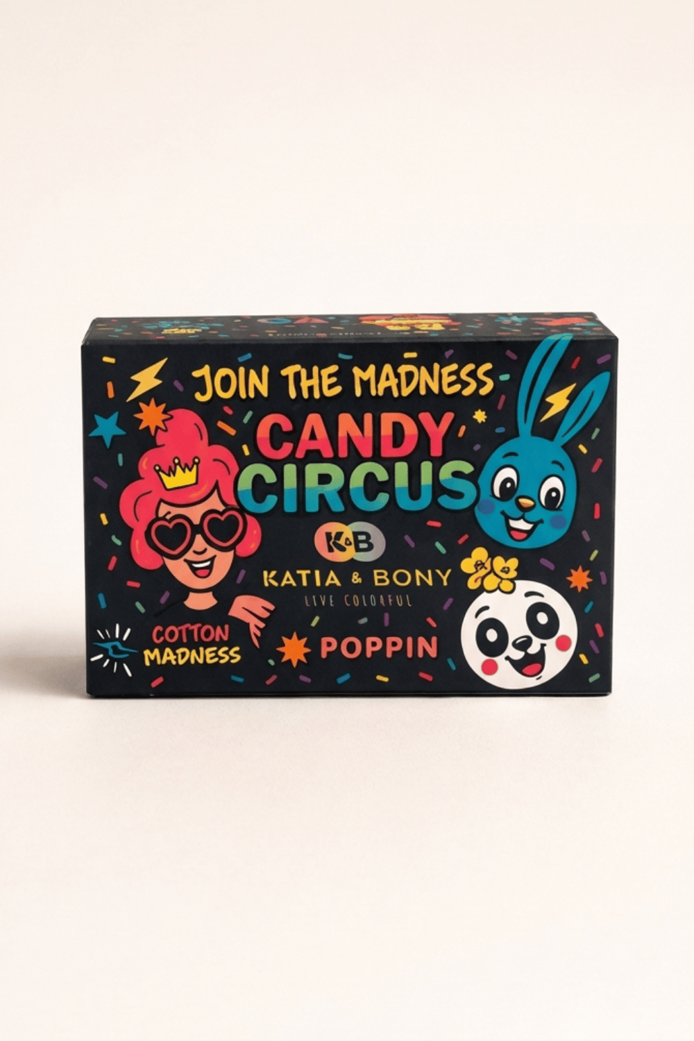Candy Desenli Unisex Hediye Kutusu Seti