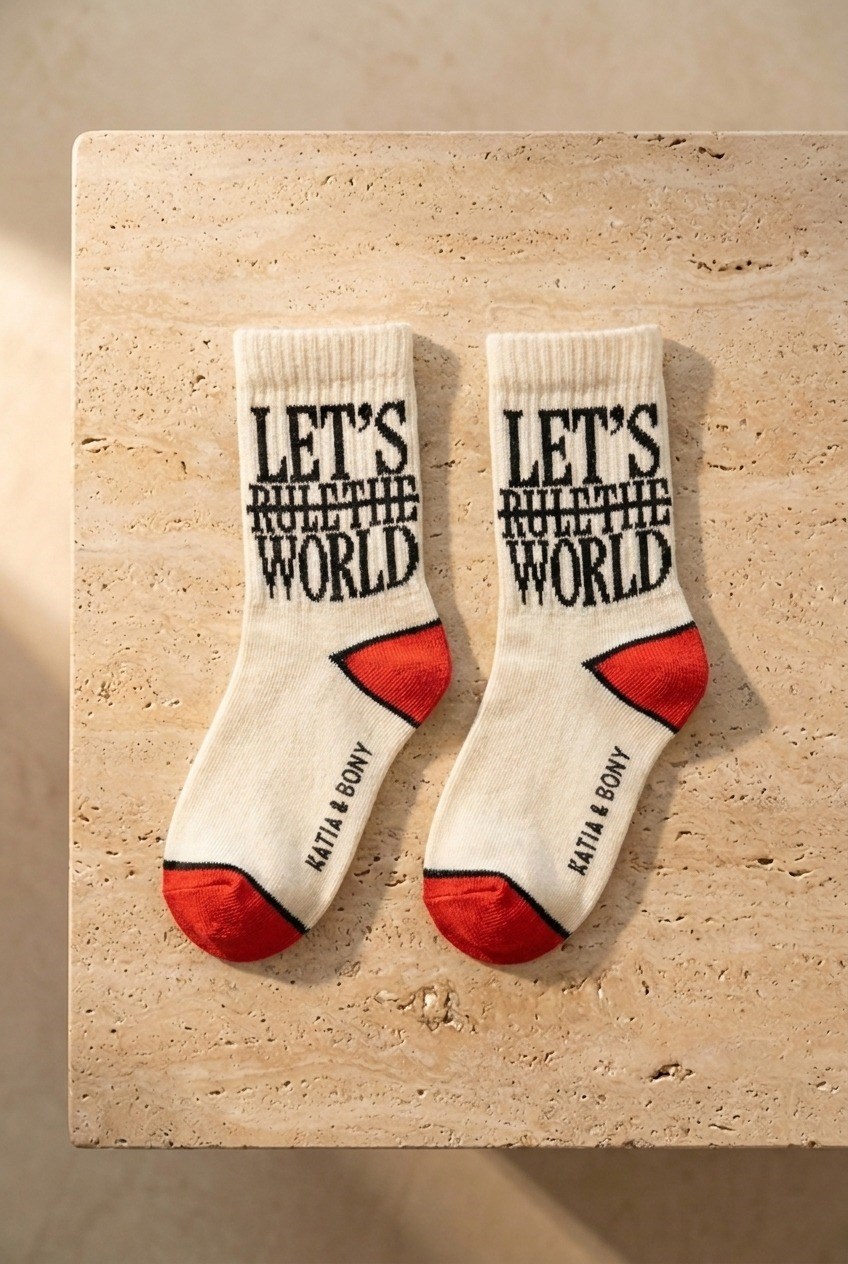 2Pck Lets Chıldrens Socket Socks Patterned