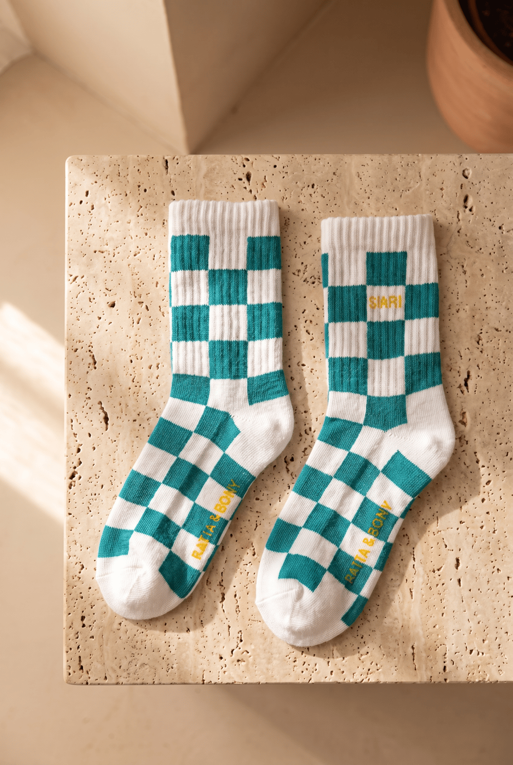 5Pck Checker Pattern Chıldrens Socks Socks Patterned