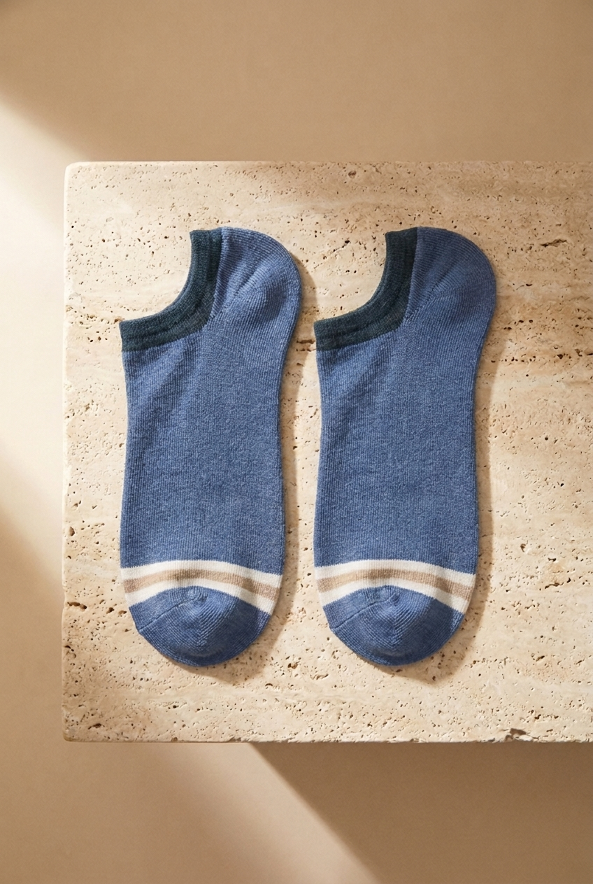 Erkek 5li Paket Step Çorap