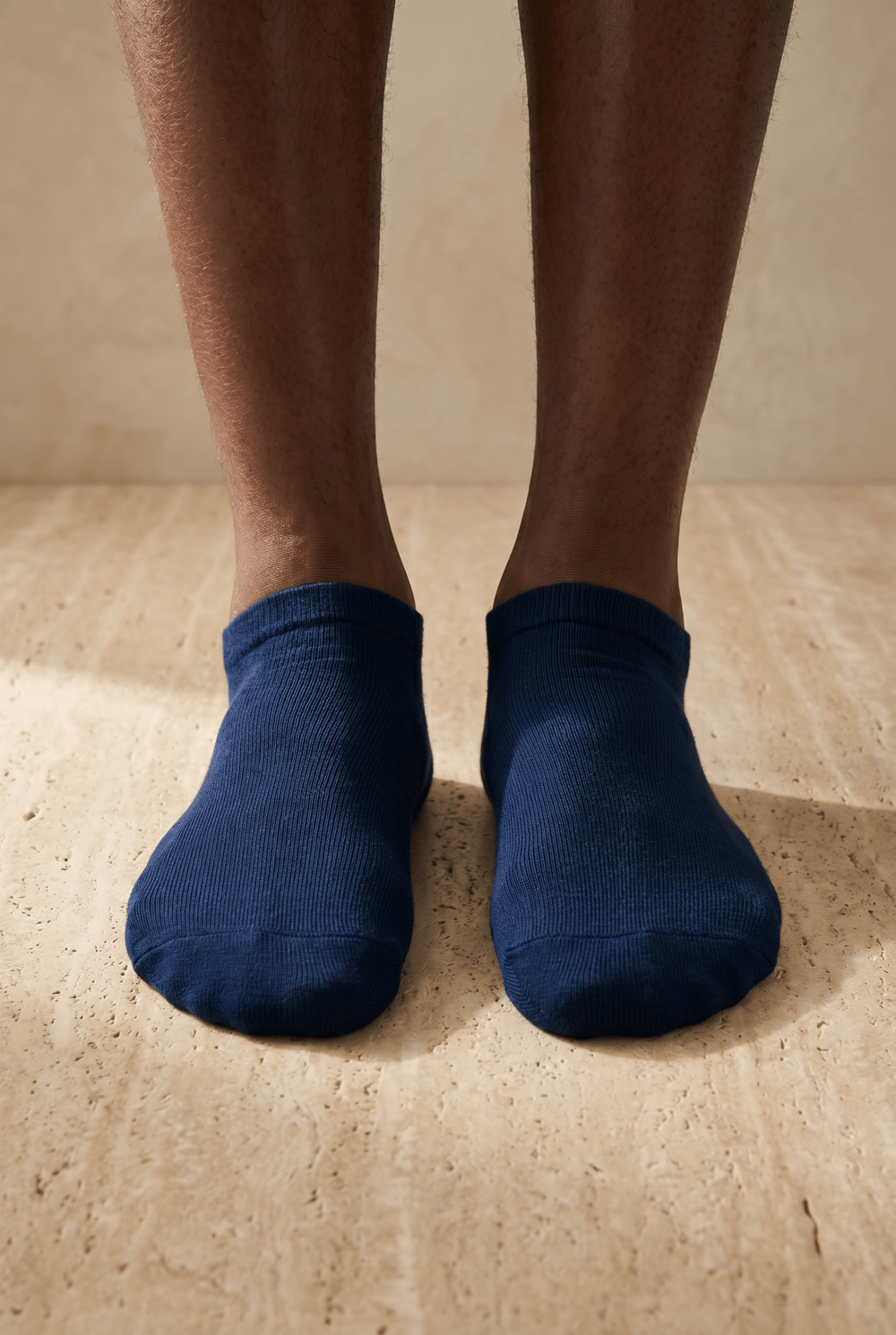 Erkek Basic Koyu Mavi Step Çorap