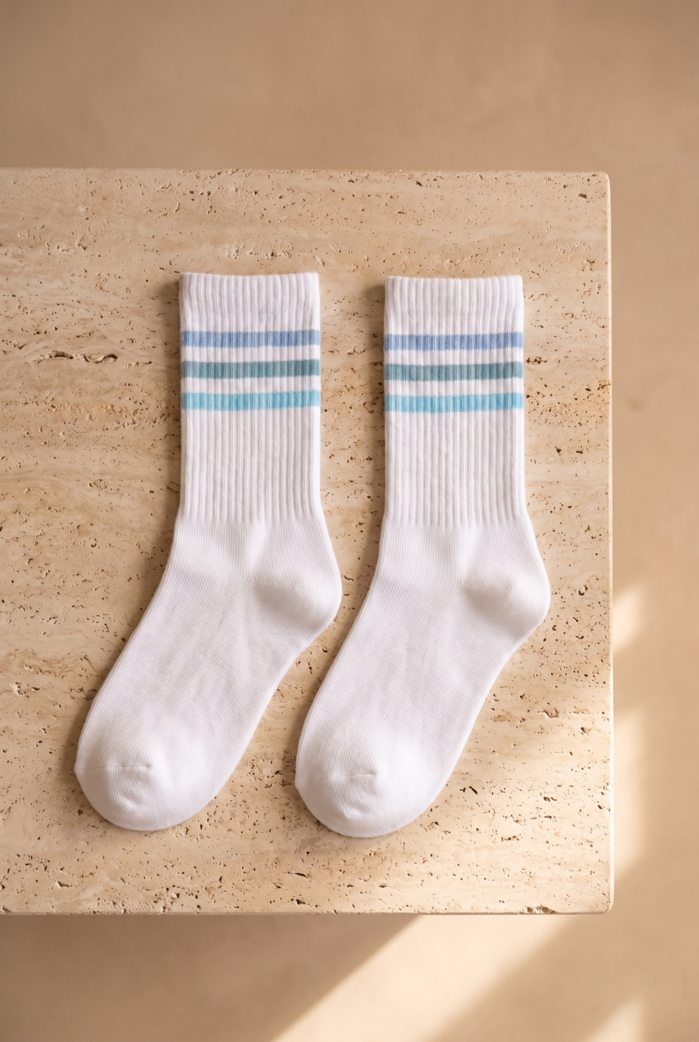 Mens Ankle Striped 3-Piece Socks