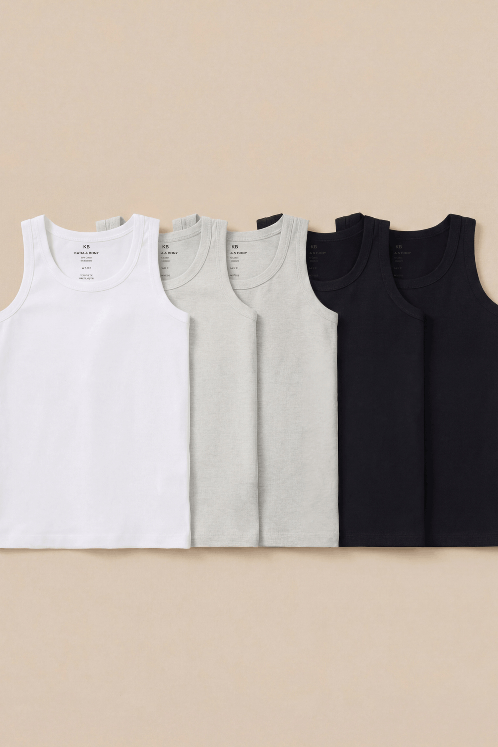 Boys 5-Pack Basic Undershirt