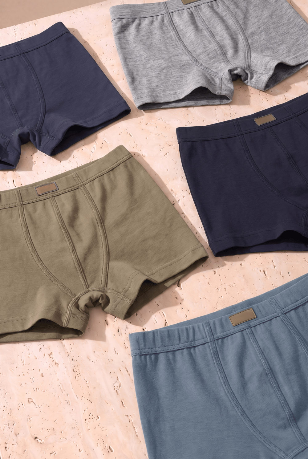 Erkek Çocuk 5li Basic Boxer Çok Renkli