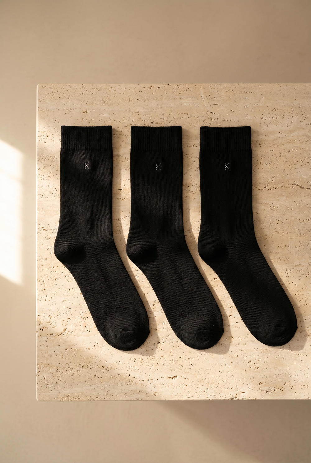 Kadın 3lü Paket Melissa Modal Soket Çorap Siyah/Siyah/Siyah