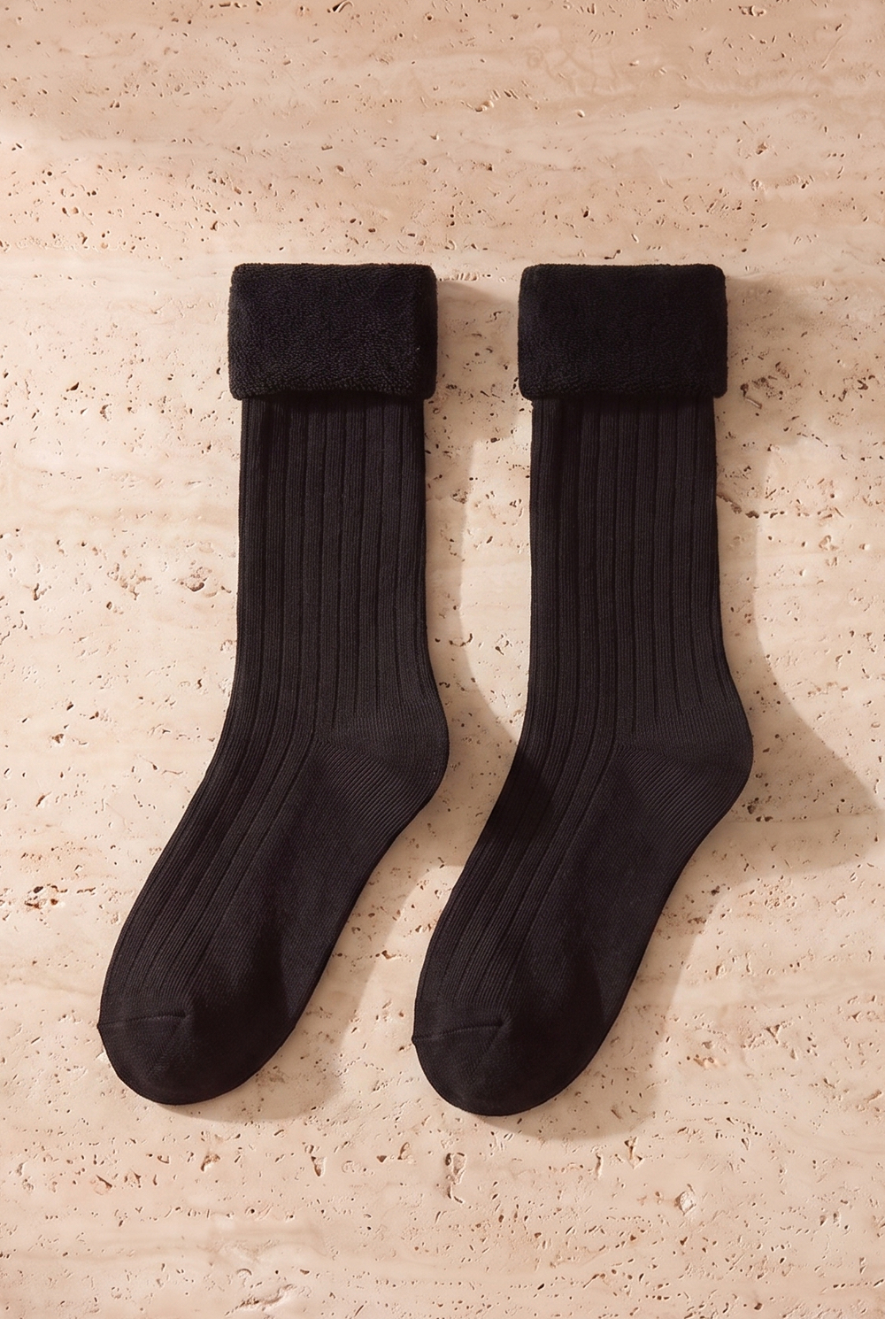 Womens 5-Piece Derby Towel Socks
