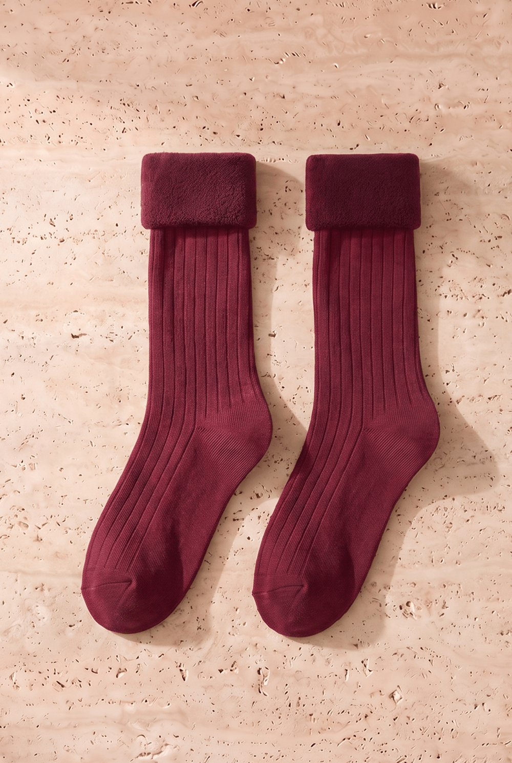 Womens 5-Piece Derby Towel Socks
