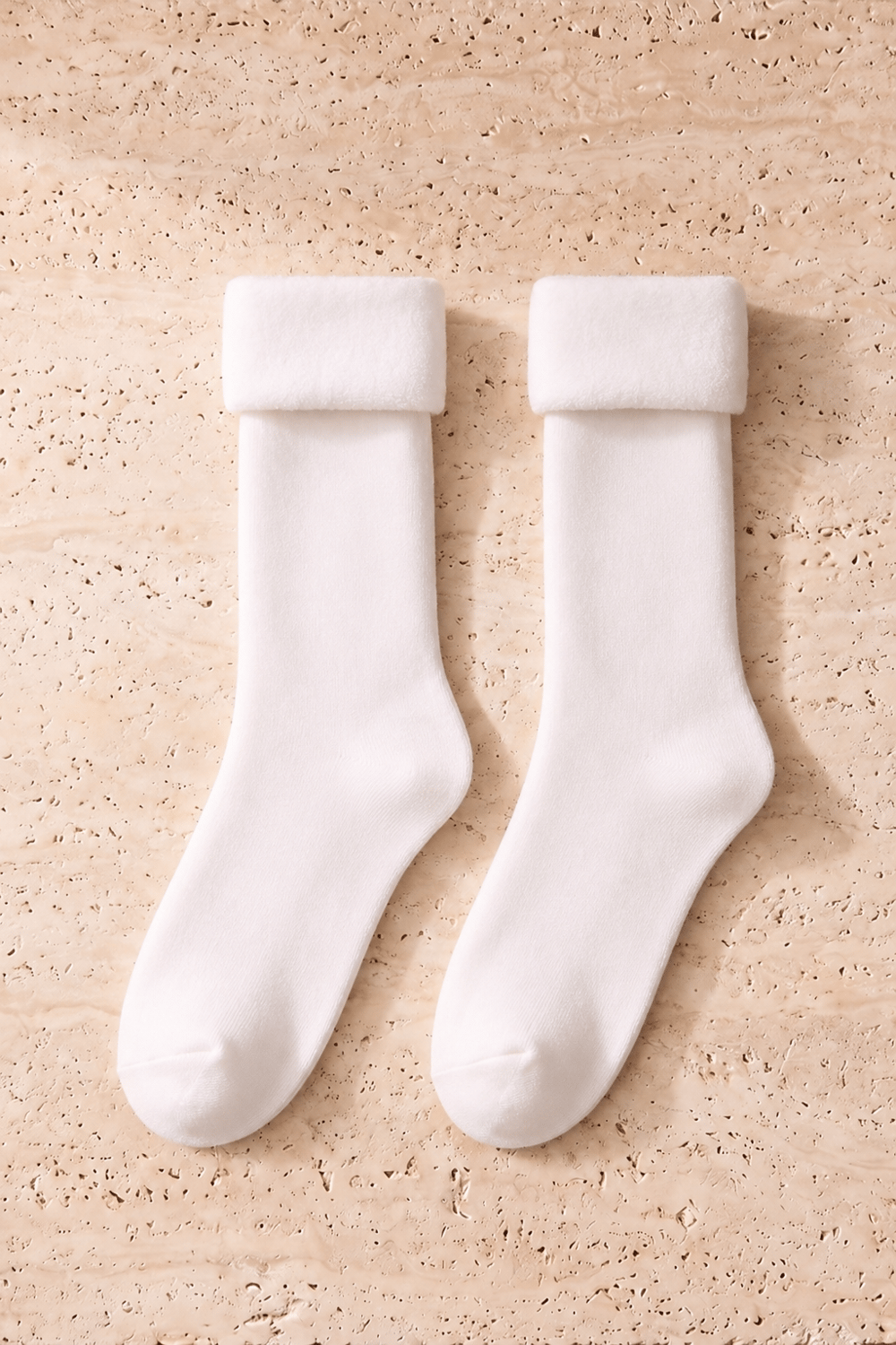 Womens 5-Piece Towel Socks Mustard Mix