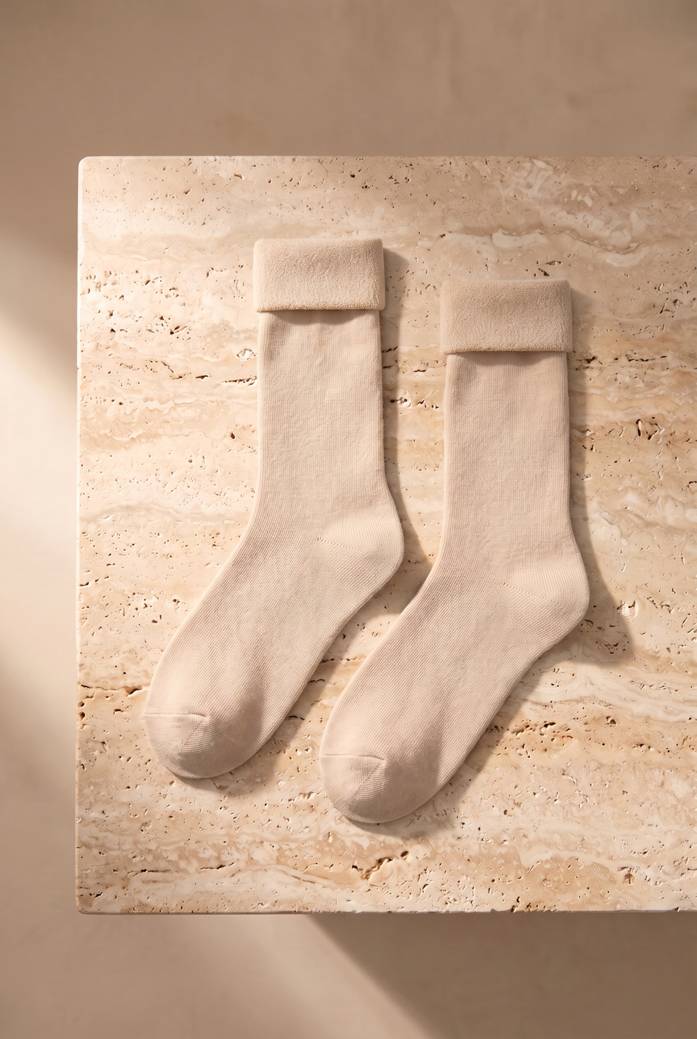 Kadın 5li Paket İçi Havlu Soket Çorap Kahverengi Mix