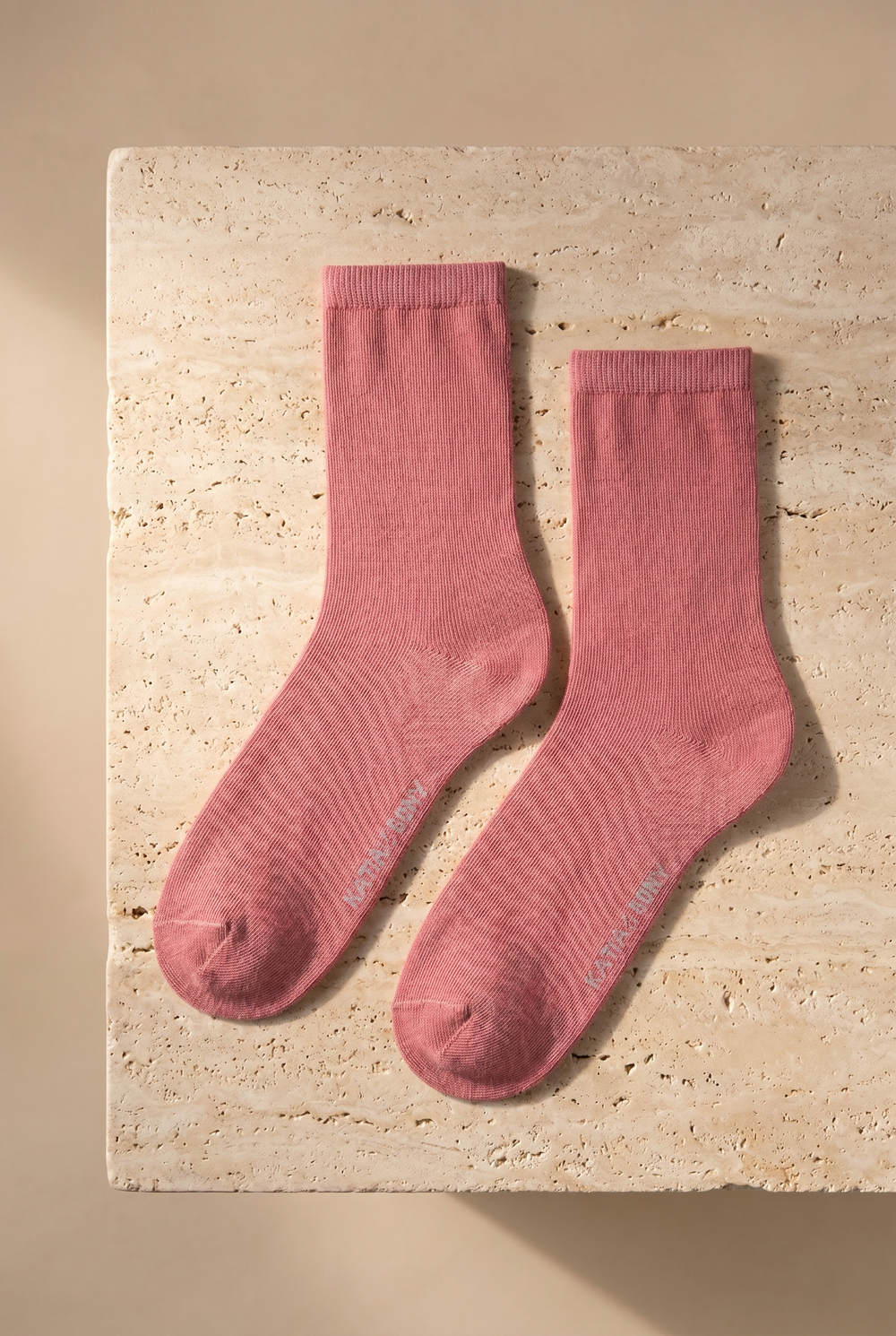 Kadın Family Basic Soket Çorap Gül Pembe