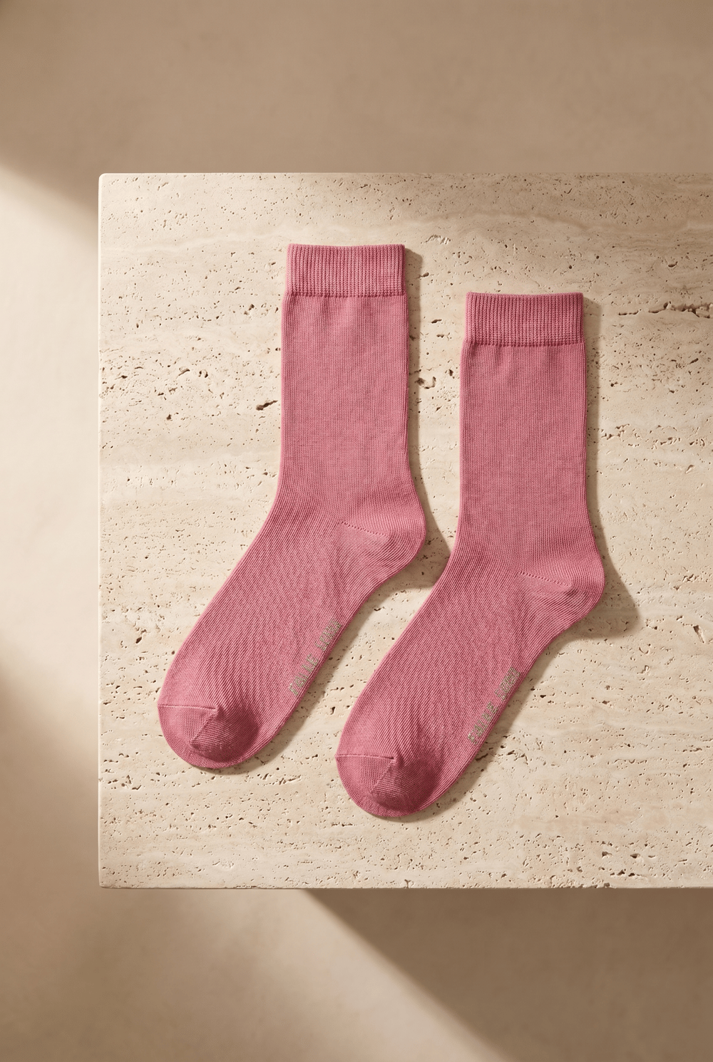 Kadın Family Basic Soket Çorap Pembe