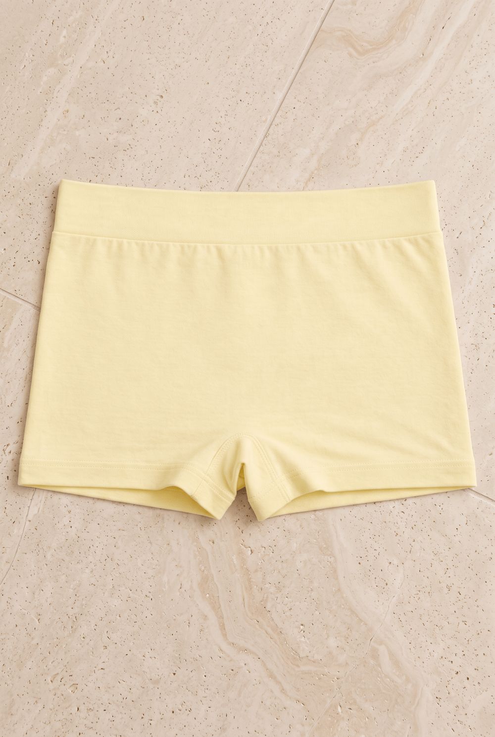Kadın Sarı Seamless Boxer